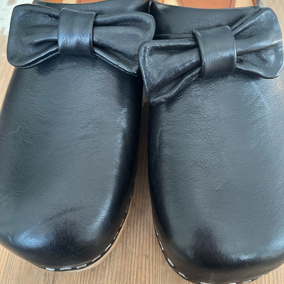 Free People Swedish Hasbeens NWT Bow Husband slip In Clog size 7.5 to 8 LOVE❤️ - Picture 15 of 16